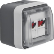 Lautsprecherdose Stereo lichtgrau 11963515 