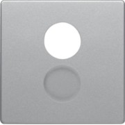 Zentralstück alu/lack Lautspr.-Steckdose 11966084 