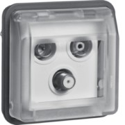 Antennen-Steckdoseneinsatz lgr matt 12033565 
