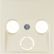 Zentralstück ws/gl f.Anten.-/Dose 12038982 