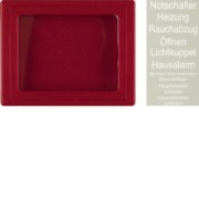Zentralstück rt mit Glasscheibe 12970000 