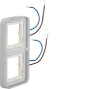 Rahmen 2fach beleuchtbar blau 13393513 