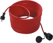 Rasenmäher-Verlängerung 25m,rot 343.370 