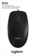 Mouse USB black fB Logitech B100 optic. 910-003357 