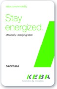 RFID cards KEBA design 127939 (VE10) 