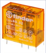 Steck/Printrel.230VAC2W 8A Raster 5mm Gold-K. 40.52.8.230.5000 