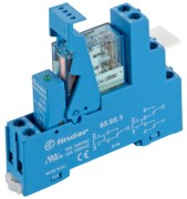 Koppelrel.sensi.24VDC 2W8A m.Fas.+LED+Freil. 49.52.7.024.0050 