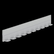 Trennwand RAL7035 60 U23X 66821 