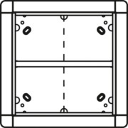 Portier UP-Rahmen ws 4-fach,qua 238x238mm 1881570 