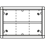 Portier AP-Rahmen ws 6-fach, 326x230mm 1883670 