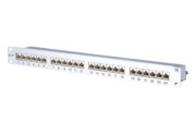 24-Port Panel E-DAT C6A 1HE Alu 130855C-E 