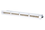 24-Port Panel E-DAT C6A 1HE Alu 130856C-E 