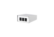 Keystone AP-Gehäuse 3 Port rws RAL9010 130861-0302KE 