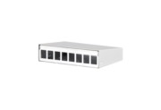 Keystone AP-Gehäuse 8 Port rws RAL9010 130861-0802KE 