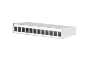 Keystone AP-Gehäuse 12 Port rws RAL9010 130861-1202KE 