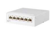 AP-Verteiler 6Port C6A 6xRJ45, rws 130862-21C-E 