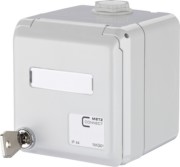 IP44 AP-Dose leer gr EDATmodul 1309460003-I 