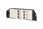 Unterflurdose C6Amodul 6Port 180 GB3,pws 130B11S60301-E 