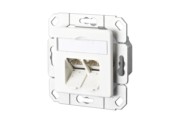 Anschlussdose C6A Upk 2xRJ45,Upk,rws 130C381102-I 