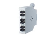 LWL-Spleißverteiler 6xSC/ST-D Adapter OpDAT REGplus 6SCSTD 