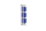 OpDAT REGpro24 Frontplatte 6xQ-LC blau 15024A7106-E 