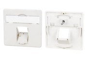 Zentralplatte 50x50 1P perlws E-DAT C6 860056-I 