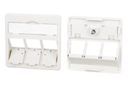 Zentralplatte 50x50 3P perlws Modul 860210-04-I 