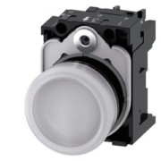 Leuchtmelder weiß, Linse, glatt 3SU1102-6AA60-1AA0 