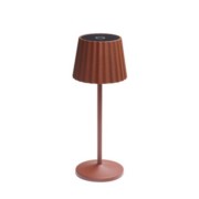 LED-Akkutischleuchte 3000 K rostbraun 65411123 