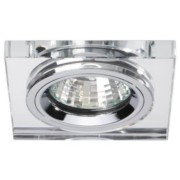 NV-Einbaudownlight GX5,3/50W chrom/Glas 00028300 