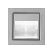 LED-Wand-EB-Leuchte alu Power-LED wws, 1W 0P3729WW 