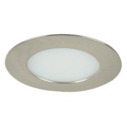 LED-Einbauleuchte 12V DC 3000K, nickel 12129153 