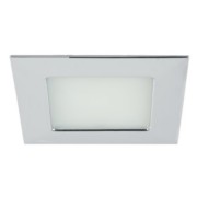 LED-Einbauleuchte 12V DC 3000K, chrom 12130023 