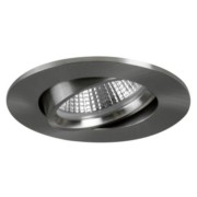 LED-Einbauleuchte 350mA rund, nickel, d2w 12463153 