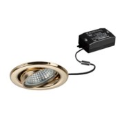 LED-Einbaustrahler 230V 3000K, gold 38180053 