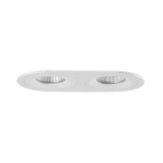 Einbaumodul oval strukturweiß 45021170 