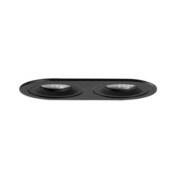 Einbaumodul oval strukturschwarz 45021180 