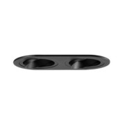 Einbaumodul oval strukturweiß 45022180 