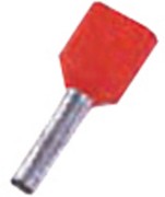 Zwillingsaderendhülse 2x10qmm rot ICIAE1014Z 