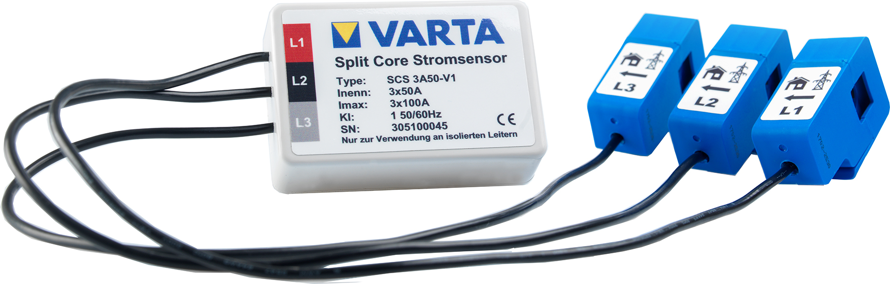 VARTA SplitCoreStromsensor ohne RJ12-Kabel 37000719341 