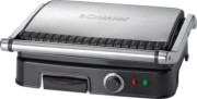 Kontakt-Grill 2000W KG2242CB sw-inox 