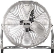 DeKon Bodenventilator 44cm, 120W B 141 Chrom-Line 