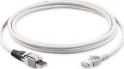 Patchk.Cat.6aS1200 5,0m gr S/FTP 1xS1200/4 4P CCAFGB-G1019-A050-C0 