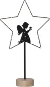 LED-Standleuchte schwarz 701-15 