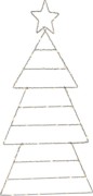 LED-Silhouette silber 857-35 