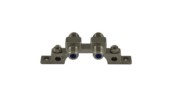 Erdungsblock 2-fach für 2 HF-Kabel ERD2N 