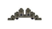Erdungsblock 4-fach für 4 HF-Kabel ERD4N 