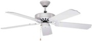 Deckenventilator weiß 132cm 5 Fl Royal 132 WE 