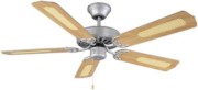 Deckenventilator chrom geb 132cm 5Fl. Royal 132 BN 