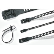 Kabelbinder 7,0x180 schwarz SRT1807-TPU-BK 
